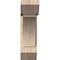 Ekena Millwork Thorton Slat Smooth Bracket w/ Offset Brace, Douglas Fir, 7 1/2"W x 22"D x 26"H BKT0806X22X26THR06SDF - alternate 3